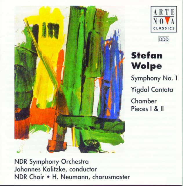 Wolpe: Symphony/Yigdal-Cantata/Chamber Piece 1+2 - Stefan Wolpe