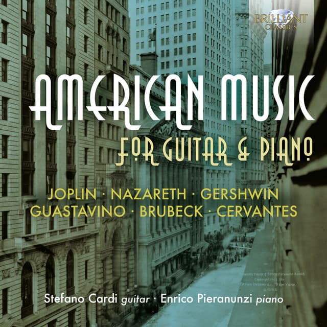 American Music for Guitar & Piano - Stefano Cardi