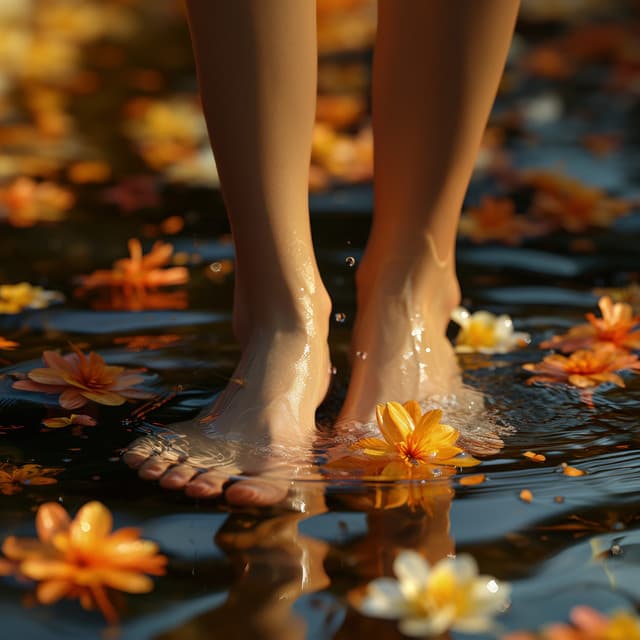 The Barefoot Sanctuary: Relaxing Zen Music with Nature Sounds for Meditation, Spa, Sleep & Relaxation - Pure Day Academy