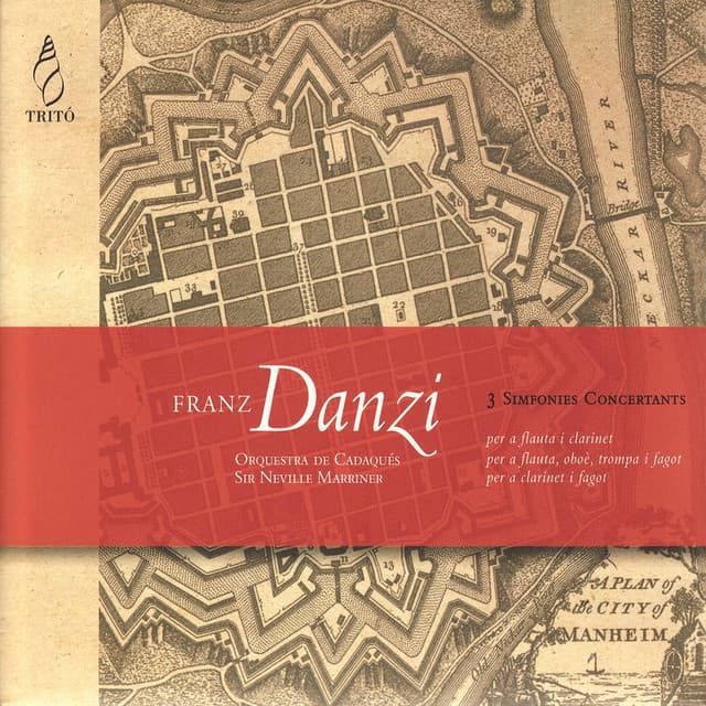 F. Danzi: 3 Sinfonias Concertantes - Franz Danzi