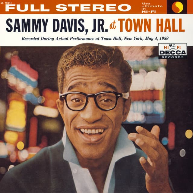 Sammy Davis, Jr. At Town Hall - Sammy Davis Jr.