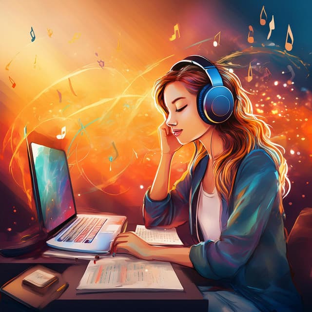 Concentration Tones: Study and Work Melodies - ASMR Studying Sounds