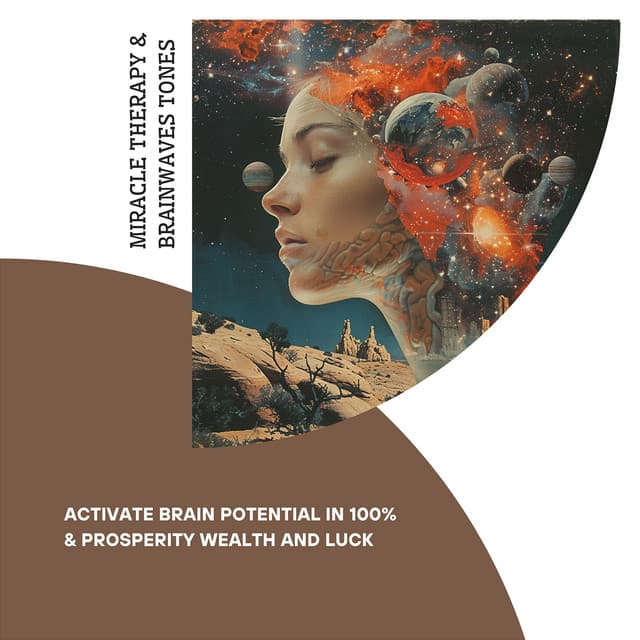 Activate Brain Potential in 100% & Prosperity Wealth and Luck - Miracle Therapy & Brainwaves Tones