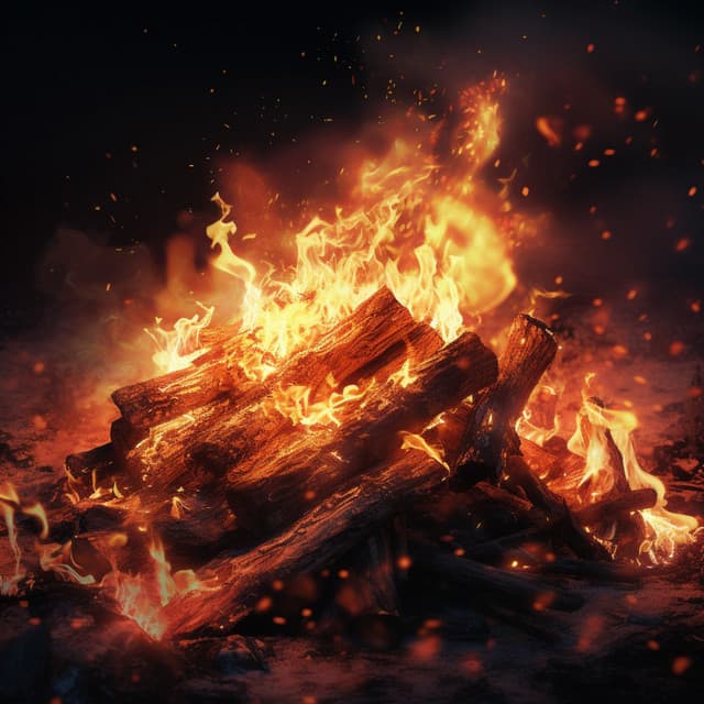 Binaural Fire Relaxation: Warm Ember Sounds - Hi Freq Samples