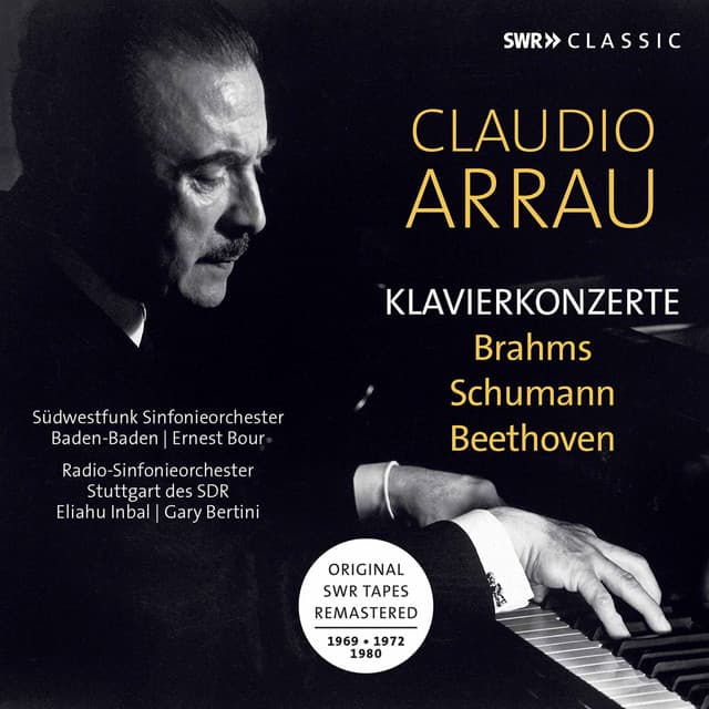 Brahms, Beethoven & R. Schumann: Piano Concertos - Claudio Arrau