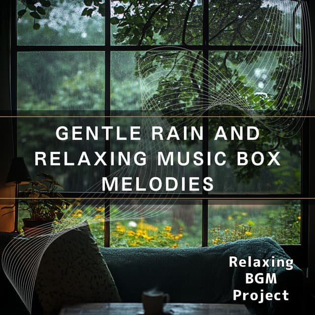 Gentle Rain and Relaxing Music Box Melodies - Relaxing BGM Project