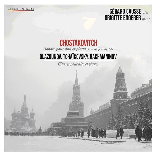 Œuvres pour Alto et Piano - Brigitte Engerer