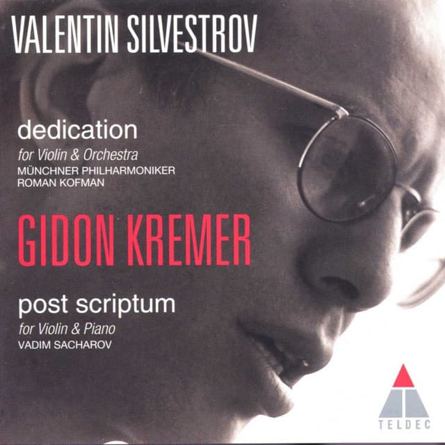 Silvestrov: Dedication & Post Scriptum - Valentin Silvestrov