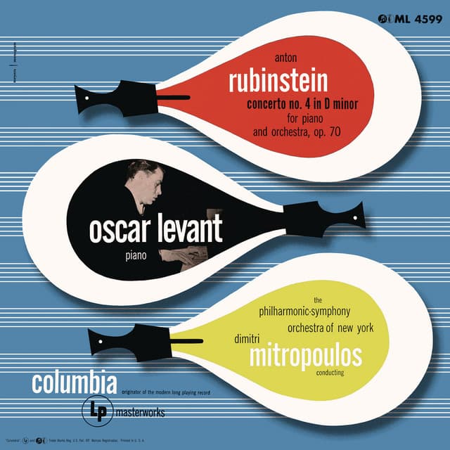 Rubinstein: Piano Concerto No. 4, Op. 70 - Anton Rubinstein