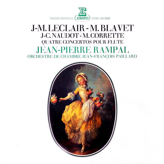 Leclair, Blavet, Naudot & Corrette: Quatre concertos pour flûte - Jean-Pierre Rampal