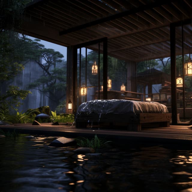 Rainfall Rhythms: Spa Massage Melodies - Dreamy Drops