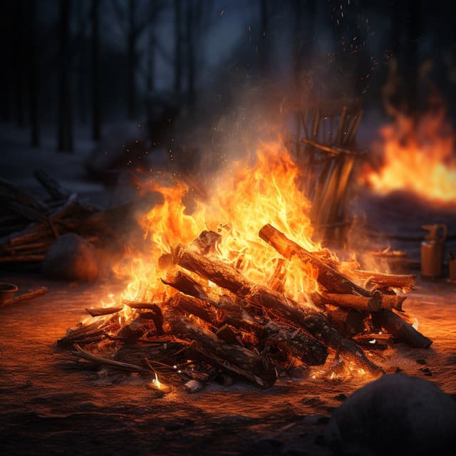 Fireside Baby Soothe: Calming Night Tunes - The Noise Project