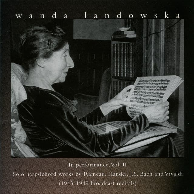 Wanda Landowska in Peformance, Vol. 2 - Wanda Landowska