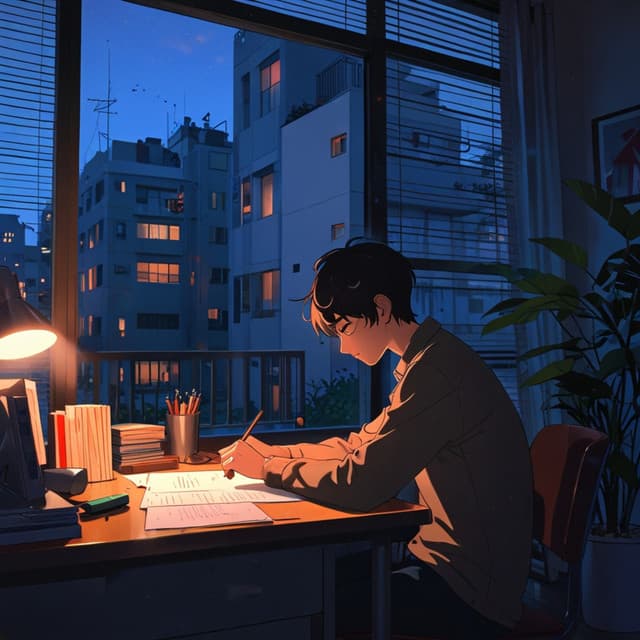 Study Nights: Lo-Fi Vibes for Late Night Grind - LO-FI BEATS