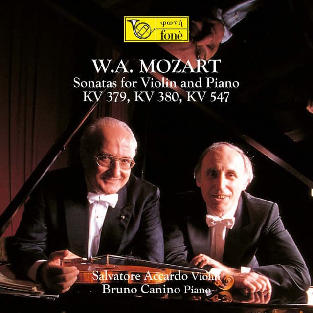 Mozart: Sonatas for Violin and Piano KV 379, 380, 547 - Wolfgang Amadeus Mozart