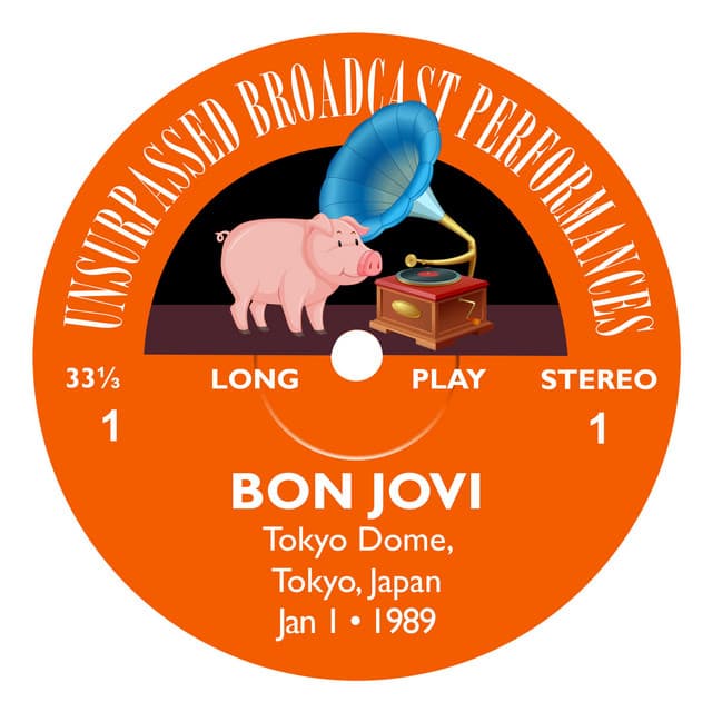 Tokyo Dome, Japan - 1st January 1989 - Bon Jovi