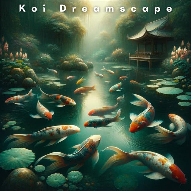 Koi Dreamscape: A Lush Odyssey Through Serene Realms - Synthetica Koi