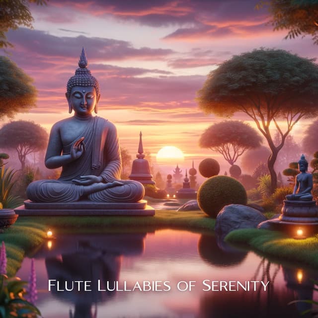 Flute Lullabies of Serenity: Buddha's Twilight Meditation, Sleep Aid - Buddha Music Sanctuary