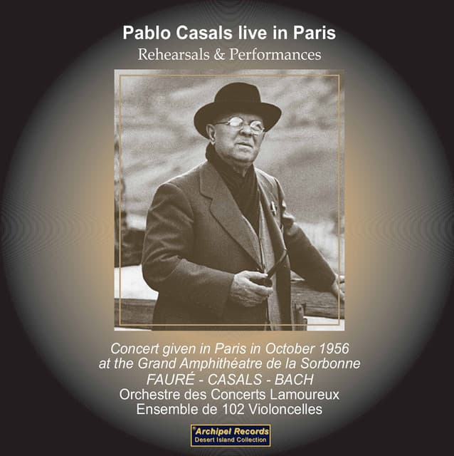 Pablo Casals Live in Paris - Pablo Casals