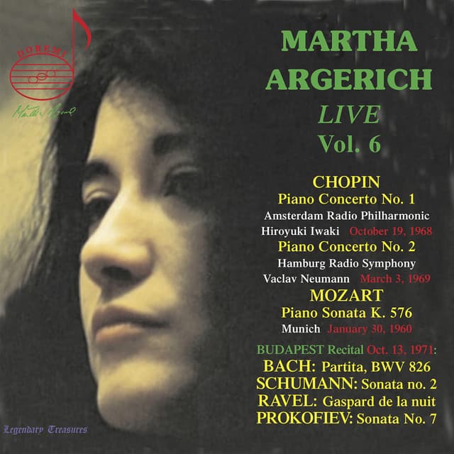Martha Argerich Live, Vol. 6 - Martha Argerich