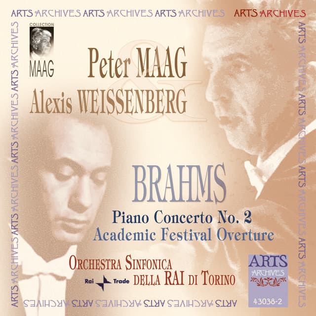 Brahms: Piano Concerto No. 2 & Academic Festival Overture - Alexis Weissenberg