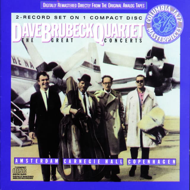The Great Concerts...Amsterdam, Copenhagen, Carnegie Hall - The Dave Brubeck Quartet