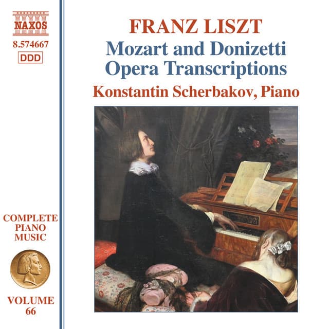 Liszt: Complete Piano Music, Vol. 66 – Mozart & Donizetti Opera Transcriptions - Franz Liszt