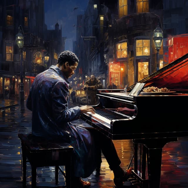 Urban Chronicles: Jazz Piano Echoes - Cocktail Piano Bar Jazz