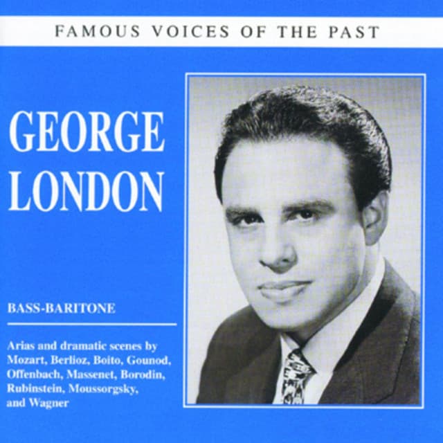 Famous voices of the past - George London - George London