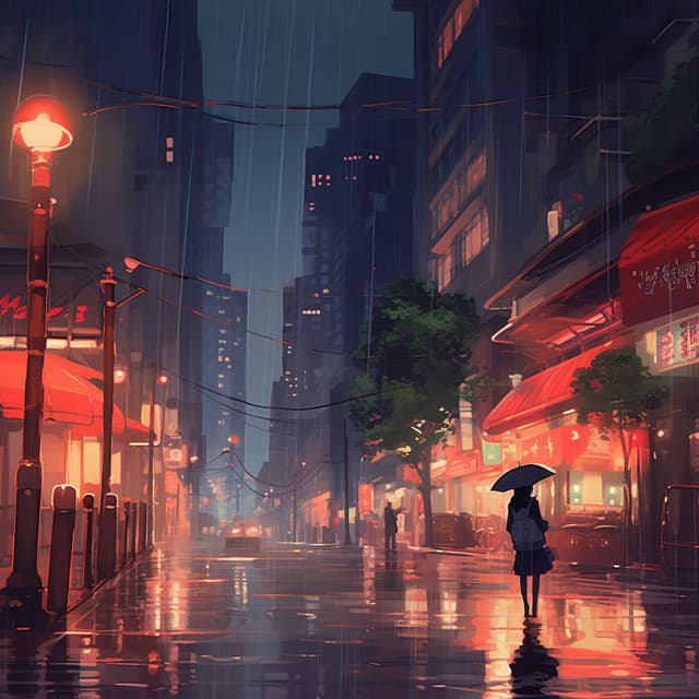 Armonía Del Descanso Estudiantil Con Lluvia: Música Bajo La Lluvia - Estudios de la naturaleza en todo el mundo