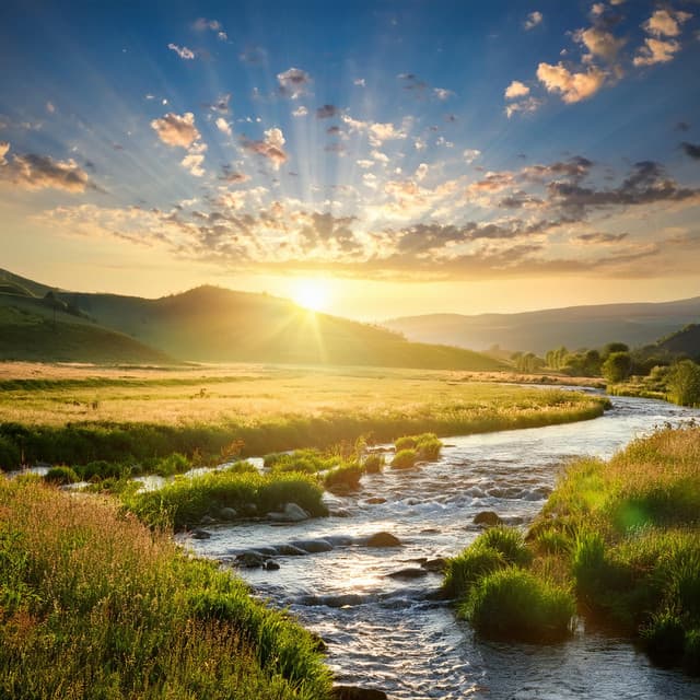 Sonidos relajantes marrones calmantes