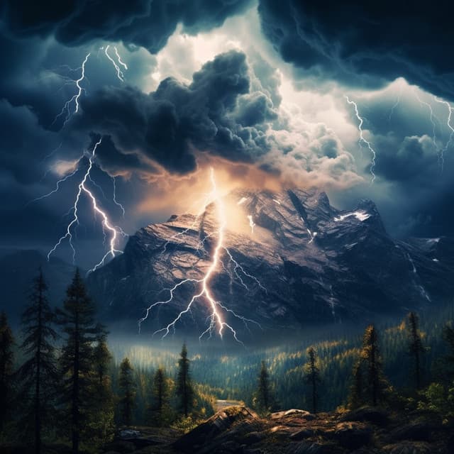 Study with Thunder: Calming Thunderclap Ambience - Energy Orbiting