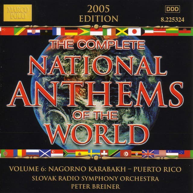 National Anthems Of The World, Vol. 6: Nagorno-Karabakh - Puerto Rico - Peter Breiner