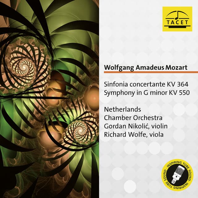Mozart: Sinfonia concertante, K. 364 & Symphony No. 40, K. 550 - Wolfgang Amadeus Mozart
