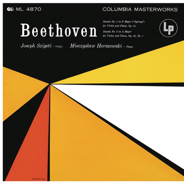 Beethoven: Violin Sonatas No. 5, Op. 24 "Spring" & No. 6, Op. 30/1 - Ludwig van Beethoven