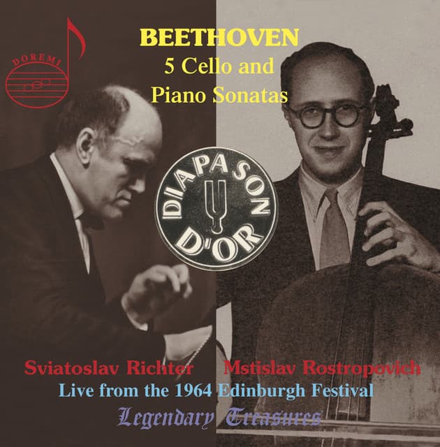 Beethoven: 5 Cello Sonatas Live - Ludwig van Beethoven