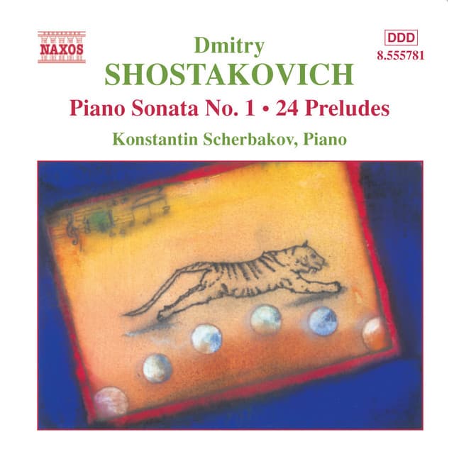 Shostakovich: Piano Sonata No. 1 / 24 Preludes, Op. 34 - Dmitri Shostakovich
