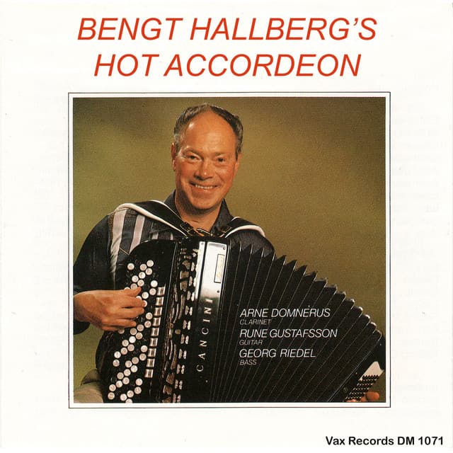 Bengt Hallberg's Hot Accordeon - Bengt Hallberg