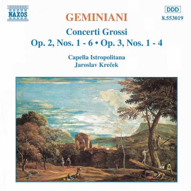 Geminiani: Concerti Grossi, Vol. 1 - Francesco Geminiani