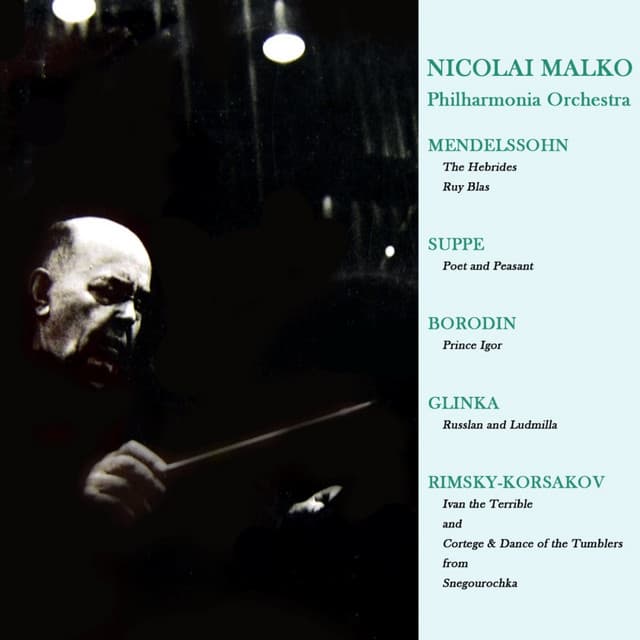 Nicolai Malko Conducts Overtures - Felix Mendelssohn