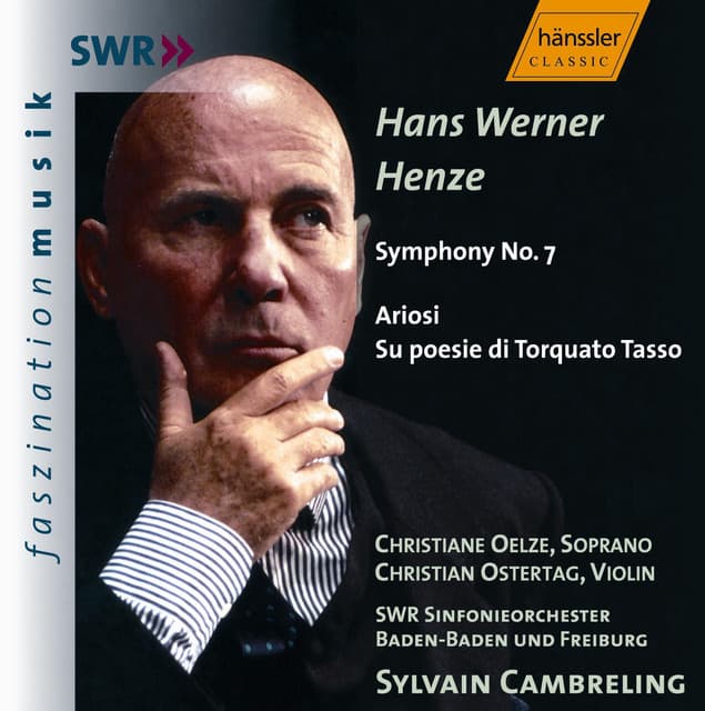 Henze: Symphony No. 7 / Ariosi On Poems by Torquato Tasso - Hans Werner Henze