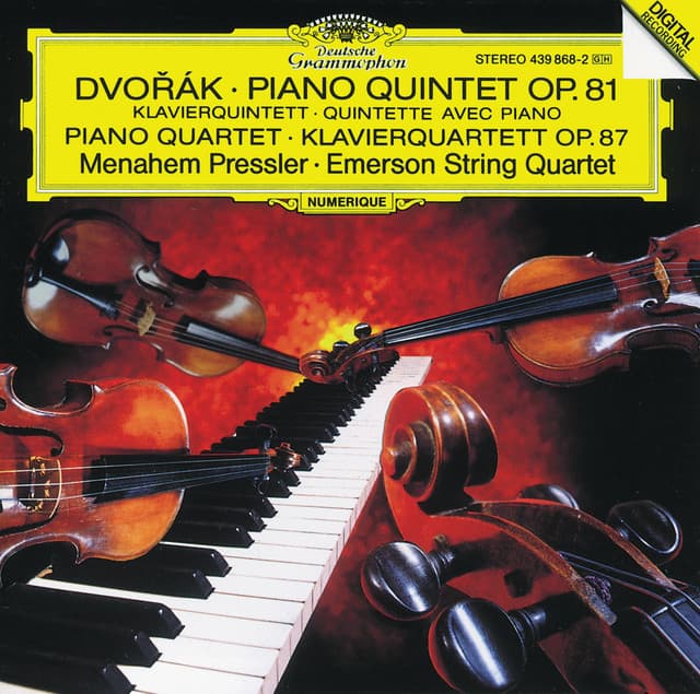 Dvorák: Piano Quintet, Op. 81 / Piano Quartet, Op. 87 - Antonín Dvořák