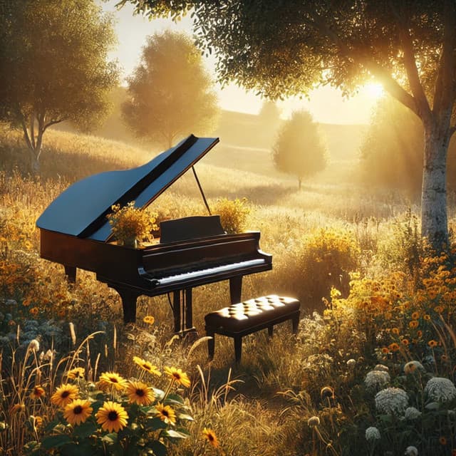 Morning Piano with Nature - Nature Ambience