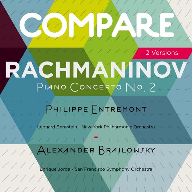 Rachmaninoff: Piano Concerto No. 2, Philippe Entremont vs. Alexander Brailowsky - Sergei Rachmaninoff