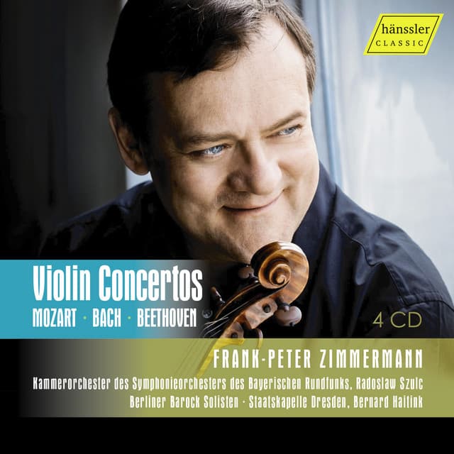 Mozart, Bach & Beethoven: Violin Concertos - Frank Peter Zimmermann
