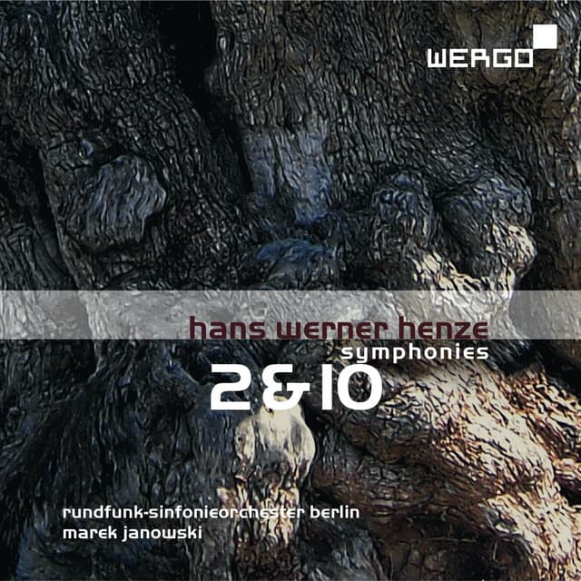 Henze: Symphonies 2 & 10 - Hans Werner Henze