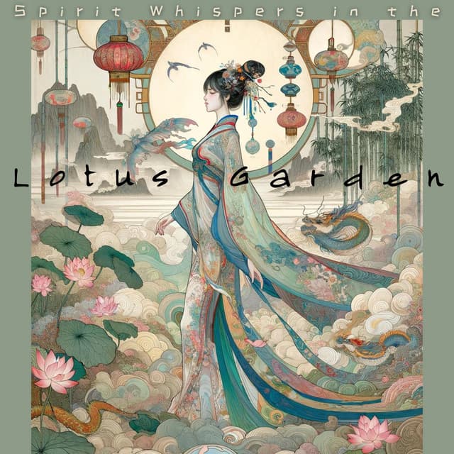 Spirit Whispers in the Lotus Garden: Chinese Muse - Chinese Yang Qin Relaxation Man