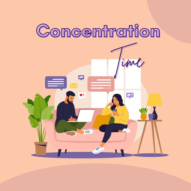 Slowed Piano Music - Concentration