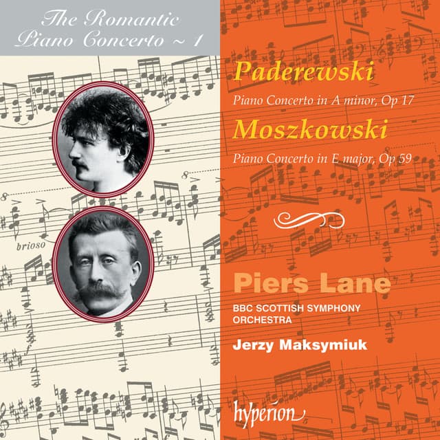 Moszkowski & Paderewski: Piano Concertos - Piers Lane