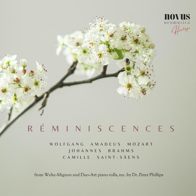 Réminiscences. Mozart & Piano Treasures from the Golden Age - Eugen d'Albert